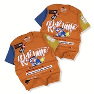 RIPLANE kaos anak distro cotton combed 30s usia 1-12 tahun | km doraemon
