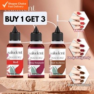 Buy 1 Get 3 Saludent Nail Henna | Inai Kuku–10ml | Suitable for Solat&Wudhu | Long-lasting 5 Colour|