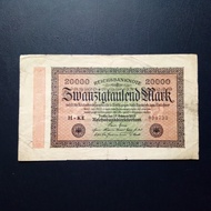 Uang Koleksi Jerman Lama 20.000 Mark 1923