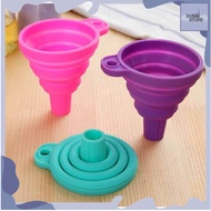 Food-Grade Collapsible Silicone Funnel *S FUNNEL* Heat-Resistant & Space-Saving