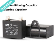 HSHELANXB Starting Capacitor, Cbb61 1-15UF Air Conditioning Capacitor,  450V Flame Retardant Profess