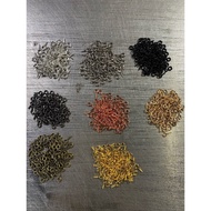 100 Pcs Threaded Nails Hook Nails 4 Sizes 7 Colors