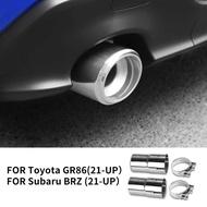 For Subaru BRZ ZD8 Toyota GR86 ZN8 2021 2022 2023 2024 2025 Car Exhaust Extension Pipe Stainless Ste