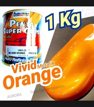Cat Penta Oren Metalik 1Kilo Penta Super Gloss Vivid Orange Met Metalik Metalik 1 kilo Cat Mobil Mot