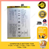 BS Compatible Battery For VVO Y12S / Y12D / Y20A / Y20 Y20i Y20S Y20 2020 2021/ Y30 / B-05 Bateri Ba