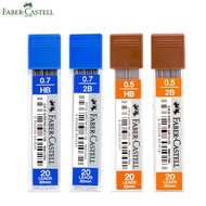 Faber Castell Mechanical Pencil Lead Refill 2B HB FILLED PENCIL MECHANICS 0.7mm