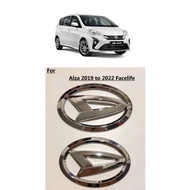 Alza 2019 2022 Facelift Daihatsu Chrome Emblem Logo