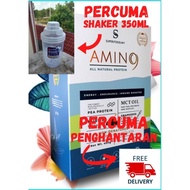 [READY STOCK📦] Amino9 Superfood~PERCUMA PENGHANTARAN & PERCUMA SHAKER Product Halal Jakim All Natura