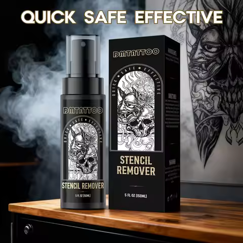 150ML Tattoo Stencil Remover Spray - Fast Cleaning for Transfer Paper, For All Artists
