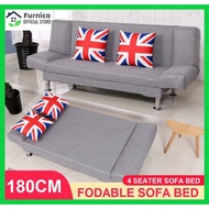 2 in 1 Foldable Sofa Bed Living room Big Sofa 4 seater