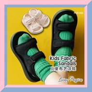 Baby Kids Boys Girls Fabric Sandals Strap Shoes Summer Fashion Beach Korean Style Light Soft Sole Sa