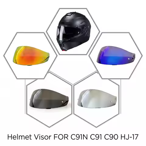 Visor For HJC C91 HJ-17 C91N C90 Helmet Replacement Anti-UV Lens