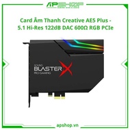 Creative Sound Card AE5 Plus - 5.1 Hi-Res 122dB DAC 600Ω RGB PCIe | Genuine.
