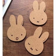 Japan Miffy 3pcs Wooden Cork Coaster Wooden Coaster Cork Coaster