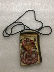 埃及錢包/手機袋/外出小包/圖騰包 質感厚布料 方便實用萬用袋“二手新品”i6手機尺寸