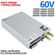 60V High Current Switching Power Supply CE Certification 1500W-8000W Series 0-60V Adjustable Power S