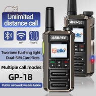 GP-18  Walkie Talkie Dual Sim Card Slots Global POC Android Bluetooth WIFI Distance 2G/3G/4G Radio U