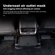 2Pcs Air Outlet Cover Under Seat Air Vent Protection Cover