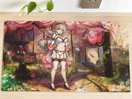 YuGiOh Girl Table Playmat Traptrix Pinguicula TCG CCG Trading Card Game Mouse Pad Gaming Play Mat 60x35cm