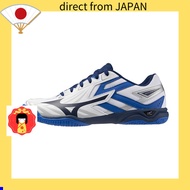 Table Tennis Shoes Wave Kaiserburg 8 Club Activities Gymnasium Lightweight Women's White × Navy × Bl
