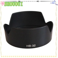 SHOUOUI Anti-Glare Cover, Black ABS Lens Hood, Universal HB-32 67mm Camera Lens Sunshade for Nikon D