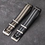 Thick NATO NATO NATO Nylon Strap 20MM 22MM Men Women Watch Strap Accessories
