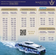 Terlaris Tiket Ferry Majestic BATAM CENTER - SINGAPORE