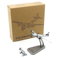 Air Fortress B29 Bomber Alloy Static Model Ornaments Little Boy Nuclear Bomb Model Collection B29 Ai