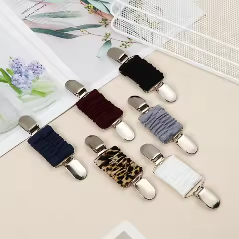 Multifunctional Clip Dress Clips Back Cinch Shirt Clips Shawl Clip to Tighten Dress Cardigan Collar 
