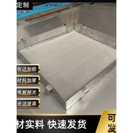 Height 2cm 80 Flounder Tank Filter Mesh Sieve Stainless Steel Sieve Rectangular Sieve Fish Fece Fish