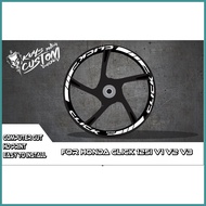 ◮ ◲ Honda Click 125i v1v2v3 Mags Sticker decals
