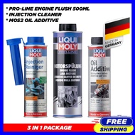 Liqui Moly PRO LINE ENGINE FLUSH + MOS2 OIL ADDITIVE + INJECTION CLEANER (3 IN 1)