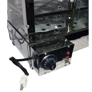 Electric Steamer with Automatic Temperature Controller and water level alarm for siopao siomai