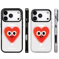 Jon Burgerman Cute Soft Heart Wireless Magnetic Charging Case Compatible For IPhone 11 12 13 15 16 1