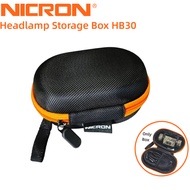 NICRON HB30 Headlamp Storage Case Head Light Storage Box mini Protective case outdoor carrying case 