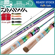 Daiwa Rod Fishing Rod Casting Spinning 1.8/1.98m Batang Pancing Fishing Accessories Joran Pancing