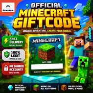 [OFFICIAL MINECRAFT GIFTCODE] Minecraft Java & Bedrock Edition⚡Fast Delivery