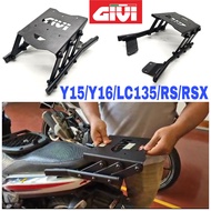 Monorack Adjustable GIVI Rack Lipat RSX150 LC135 Y15 RS150 Y16 LCV8 LC LCV8 Raider RSX NMAX Y16 ADV1