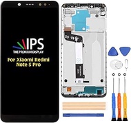 A-MIND for Xiaomi Redmi Note 5/Note 5 Pro 5.99 inch Screen Replacement LCD Display Full Assembly Repair Kits Touch Screen Digitizer,with Tools (Black with Frame)