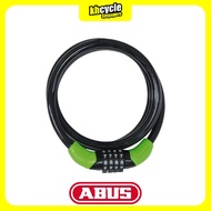 ABUS Cycling Lock Citadel Manhattan CC 150/8/C Coil Number Combination Black Green | 73061
