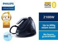 PHILIPS PerfectCare 7000 Series Steam Generator Iron With New Motion Sensor Technology PSG7130/20 Ironing Board Included