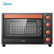 Midea Electric Oven T3-L326B Household Small Fully Automatic 35L Large Capacity Electric Oven