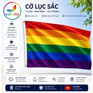 VietPride Pride Hexagonal LGBT Flag