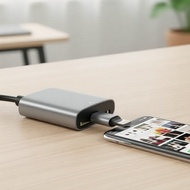 MS Duo/PRO Duo to Type-C Card Reader, for iPhone & USB-C Devices  Pembaca Kad MS Duo/PRO Duo ke Type