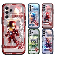 casing for Samsung A06 A55 A35 A15 A25 A05 A05S M15 M14 4G 5G Prime Cover Marvel Soft Case