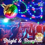Colorful Light Ball - LED DISCO Light Automatic Rotating Fitting DP DISCO