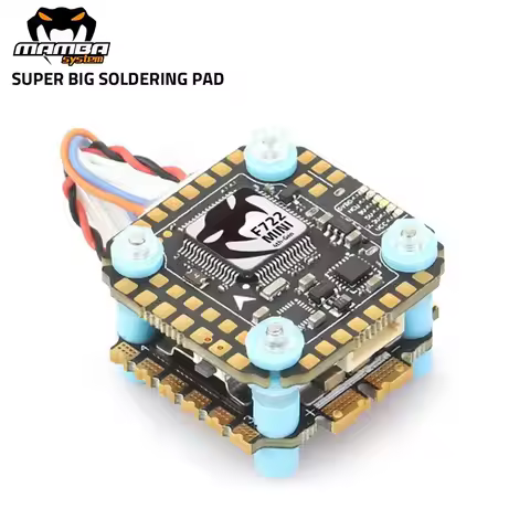 DIATONE MAMBA MK4 F722 MINI OSD Flight Controller W/ BLHeli_32 F40_128K ESC Dshot300/600/1200 3-6S f