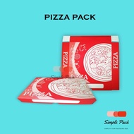 Pizza Box - Pizza Box - Blank Pizza Packaging Simple pack