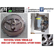 TOYOTA VIOS YR08-12 RIM CAP FOR ORIGINAL SPORT RIM (1 pc)