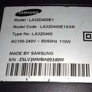 (BD67) SAMSUNG LA32D400E1 LCD TV SPARE PART